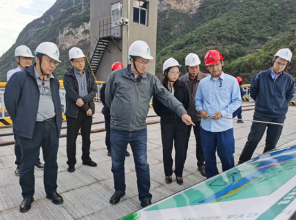 马水山赴麻将胡了公司所属水库调研