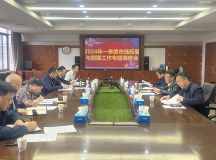 公司召开一季度市场拓展与前期工作专题调度会