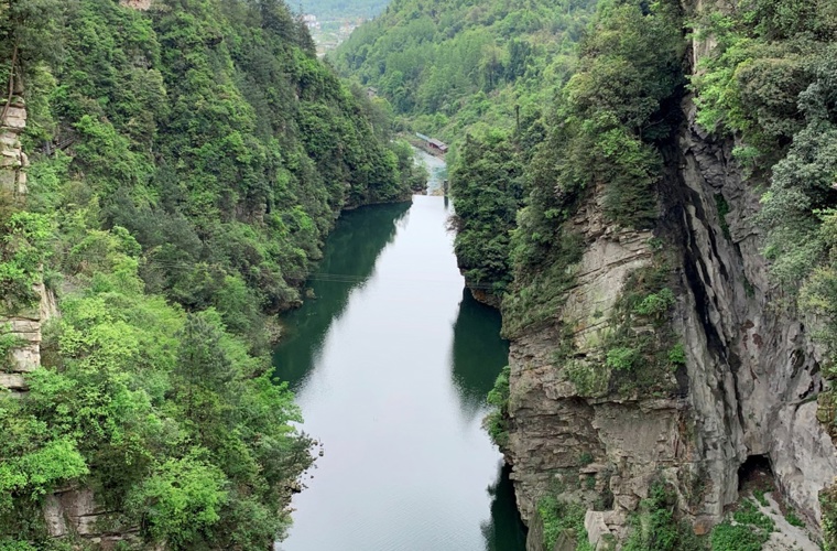 索溪水利景致区
