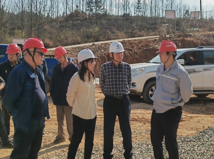 陈印辉带队查抄公司风电项目安全出产工作并召开保发电带头会