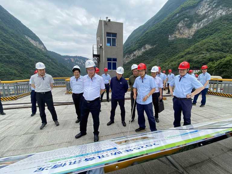 马水山率队到麻将胡了公司所属水库发展防汛查抄 