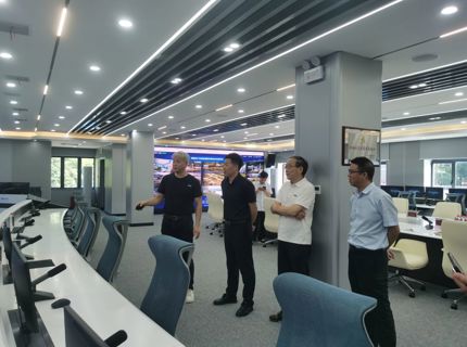 公司辅导带队赴湖南省水文水资源勘测中心发展调研互换